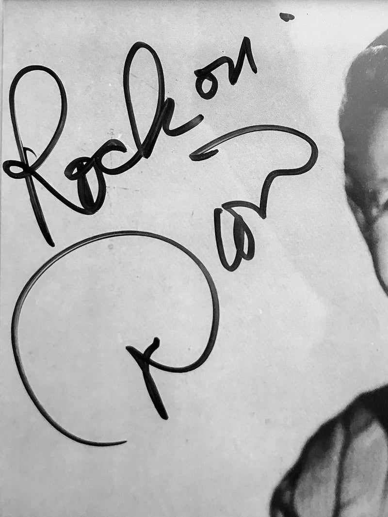 DION DIMUCCI 1960s Autographed Black and White Portrait - $1K APR Value w/ CoA! + APR 57