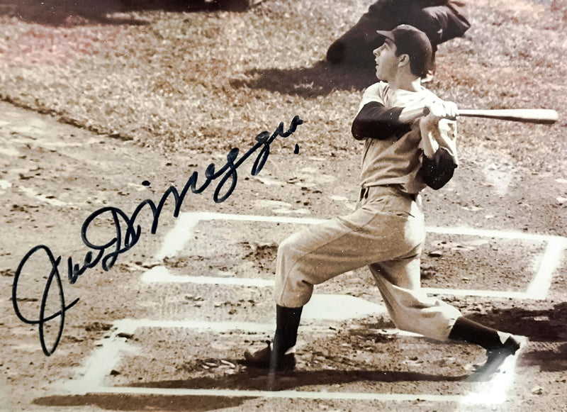 Joe DiMaggio, 1970s Autographed Ltd. Edition Photograph -w/CoA- & $3K APR Value+ APR 57