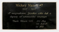 MICKEY MANTLE 1950s Black & White Photograph Memorabilia - $1.5K APR Value w/ CoA! + APR 57