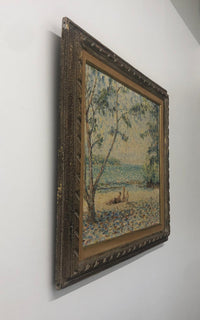 M. Murray, 'Beach at Bear Cut,' Impressionistic Oil Painting, 1920s, 20th Century - Appraisal Value: $6K* APR 57