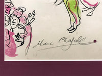 MARC CHAGALL "Le Plafond de l'Opera de Paris" Signed Reproduction Lithograph, C. 1970 - $5K Appraisal Value! +✓ APR 57