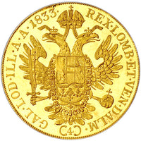 4 Ducat Austrian/Dutch Gold Coin (Random Year, AU/BU) APR 57