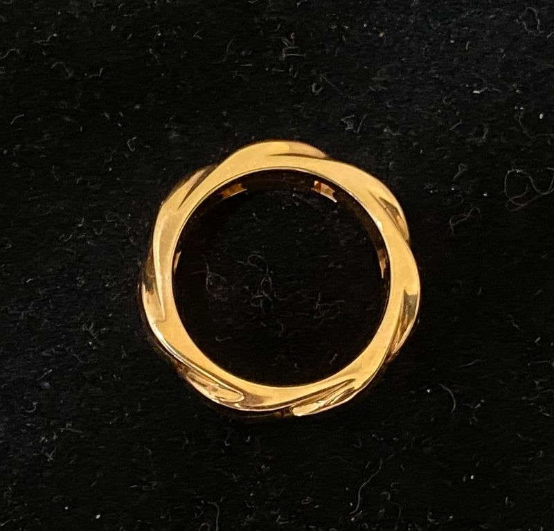 CARTIER Brand-New Vintage Design 18K Rose Gold with 24 Diamonds Ring - $20K Appraisal Value w/CoA} APR57