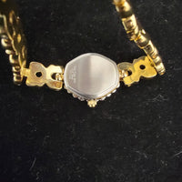 GRUEN Vintage Ladies Watch w/ 22 Diamonds on Bezel and Gold Tone Bracelet - $2.5K APR Value w/CoA APR57