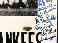 DODGERS / YANKEES Original 1955 World Series Autographed Poster - $10K APR Value w/ CoA! +✓ APR 57