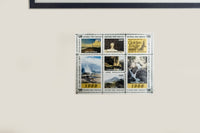 MICHAEL COLEMAN 1988 First National Park Stamps w/ Golden Proof Stamp Replica & Ltd. Edition Print - $1K Appraisal Value w/ CoA! ✓ APR 57