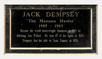 JACK DEMPSEY “Dempsey vs Carpentier” Autographed 1921 Newspaper - $3K APR Value w/ CoA! APR 57