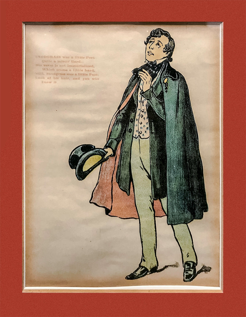 HABLOT KNIGHT BROWNE The Pickwick Papers Characters, 1933 Prints - $2K APR Value w/ CoA! APR 57