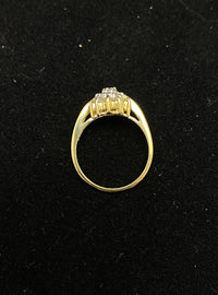 1940's Antique Design SYG w 23 Diamonds Lady's Ring - $4K Appraisal Value w/CoA} APR 57