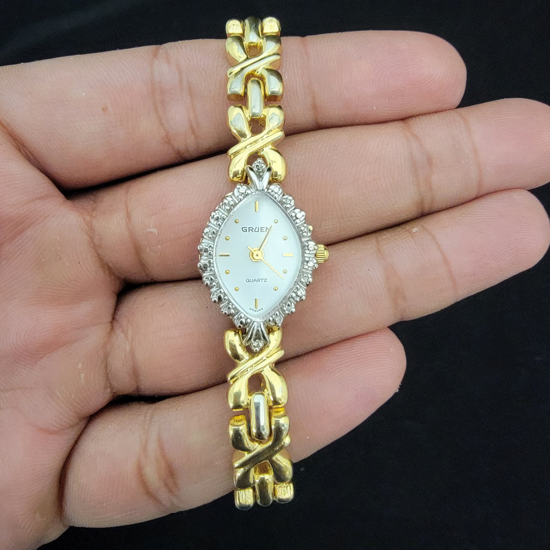 Diamond gruen watch Clearance