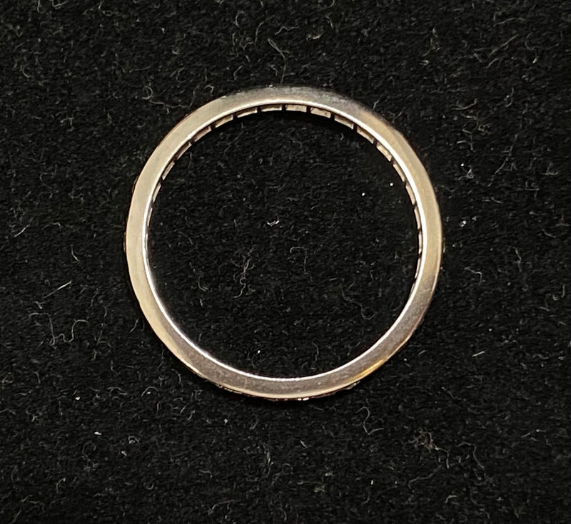 1920'S Antique Platinum Love Story 36-Diamond Ring - $8K Appraisal Value w/CoA} APR57
