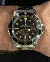 Rolex Submariner 1st Edition w/Date Automatic Watch C.1970's SS $40K VALUE APR 57