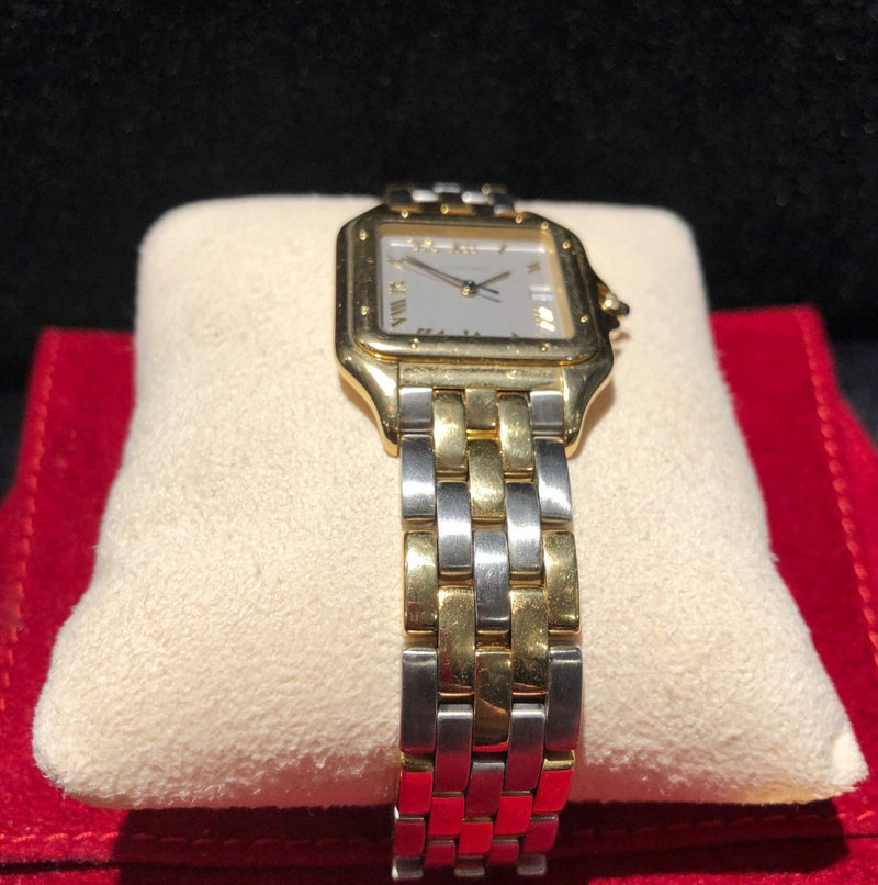 Cartier Panthere 1060 2 18k YG SS, Wrist Watch, VALUE $50k APR 57