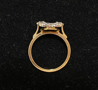 Beautiful Unique Solid Yellow Gold Onyx & Diamond Ring - $6K Appraisal Value w/CoA} APR57