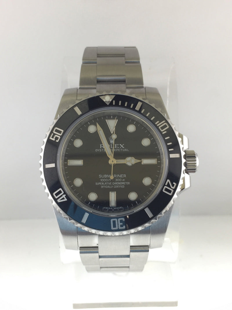 Men's Rolex Submariner in Stainless Steel with Black Dial -  Est $15K!* APR 57