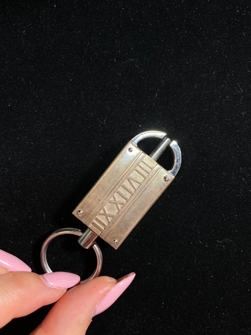 Tiffany & Co.’s Vintage Very Unique Atlas Sterling Keychain w $3K COA !!!} APR 57