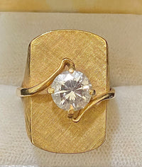Beautiful Handmade Solid Yellow Gold 2+Ct. Diamond Ring - $65K Appraisal Value w/CoA} APR57