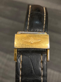 BREITLING Original Signed Stainless Steel Deployment Buckle Gold Tone - $700 APR VALUE w/ CoA! ✓ APR 57