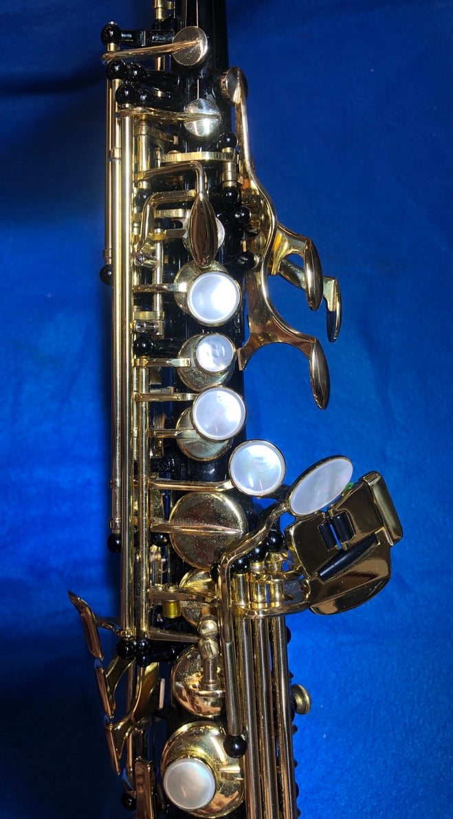 *Excellent* Selmer Super Action 80 Series II Soprano Saxophone!/Black Lacquer ^ APR 57
