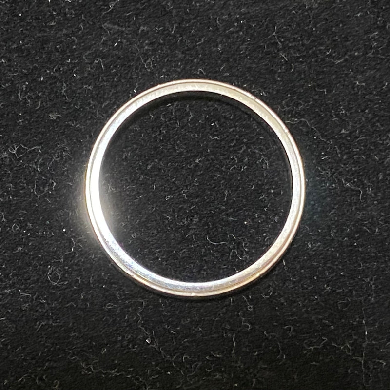 TIFFANY & CO. Platinum 950 Milgrain Wedding Band Ring - $5K Appraisal Value w/CoA} APR57