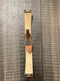 CARTIER Roadster Brown Leather Watch Strap for Deployment - $650 APR VALUE w/ CoA! ✓ APR 57