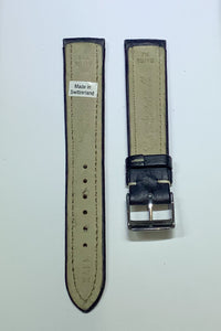 BREITLING Black Padded Leather Watch Strap - $400 APR VALUE w/ CoA! ✓ APR 57