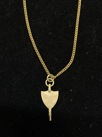 1940’s New York University Student Council School of Commerce Solid Yellow Gold Necklace - $3K Appraisal Value w/ CoA! APR 57
