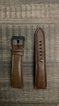 BELL & ROSS Original Brown Leather Watch Strap - $500 APR VALUE w/ CoA! ✓ APR 57