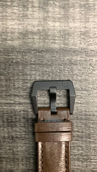 BELL & ROSS Signed Black Stainless Steel Tang Buckle - $200 APR VALUE w/ CoA! ✓ APR 57