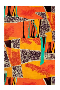 SANDRINE COMAS 'Abstract Tree,' Acrylic on Canvas, Contemporary - $7.5K Appraisal Value! ✓ APR 57