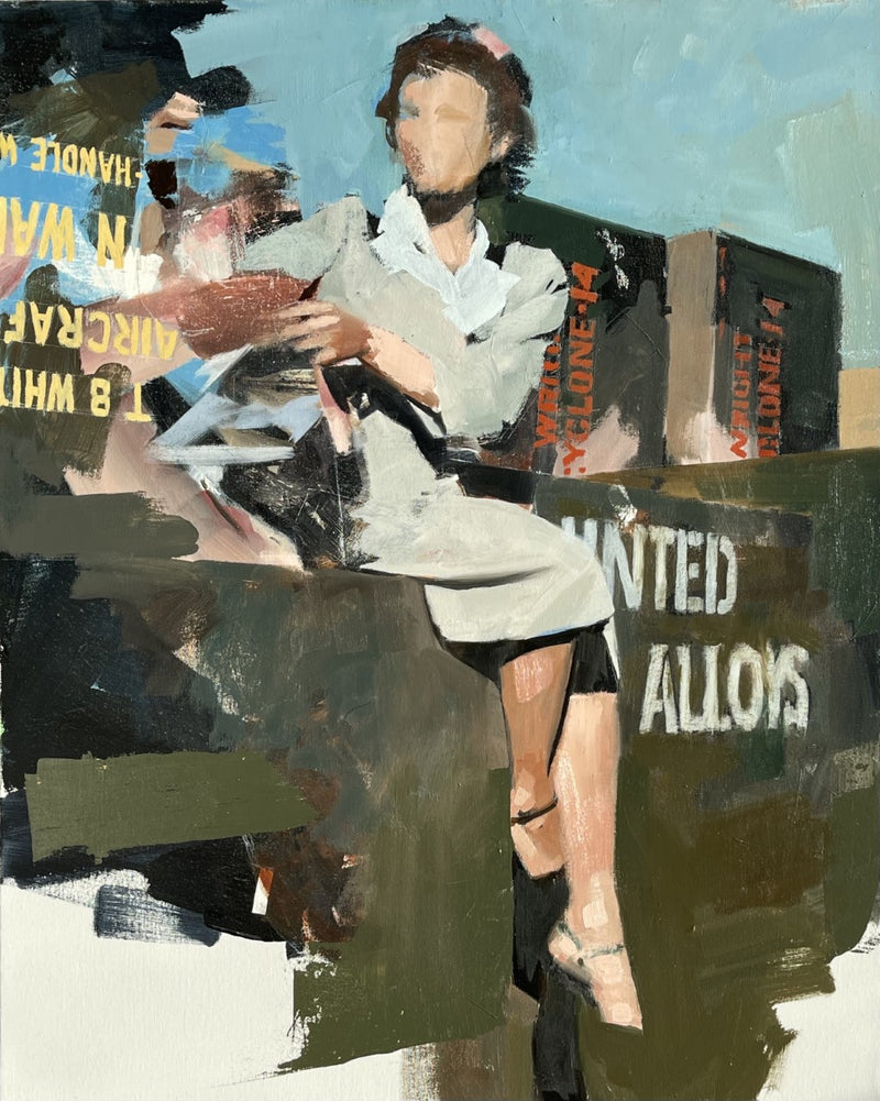 MARK TENNANT "Alloys" Oil on Canvas APR 57
