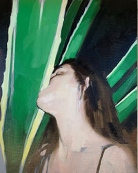 MARK TENNANT "Aloe" Oil on Canvas APR 57