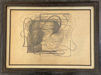 Amelia Peláez, 'Composición con Manos,' Graphite, Paper and Board, Framed, c. 1930s - $30K Appraisal Value! APR 57