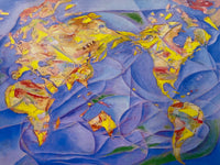 PETER PASSUNTINO "Atlas" Oil on Canvas - $5K Appraisal Value! APR 57
