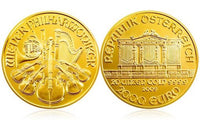 Austrian Philharmonic Gem Uncirculated Uncirculated 1 Oz. Gold Coin ✓ APR 57