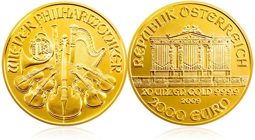 Austrian Philharmonic Gem Uncirculated Uncirculated 1 Oz. Gold Coin ✓ APR 57