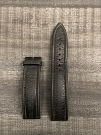 TIFFANY & Co. Black Leather Watch Strap - $350 APR VALUE w/ CoA! ✓ APR 57