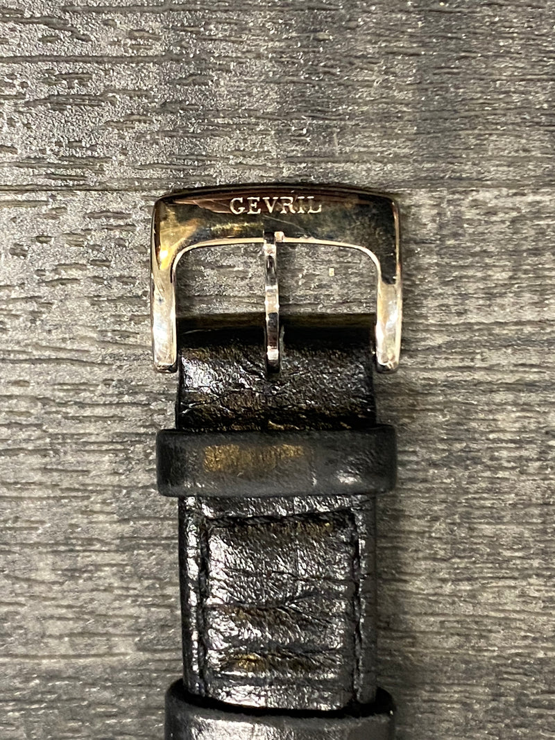 GEVRIL Signed Stainless Steel Tang Buckle - $300 APR VALUE w/ CoA! ✓ APR 57