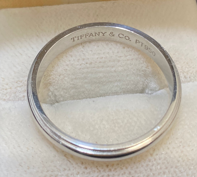 Tiffany and co pt950 ring price Clearance