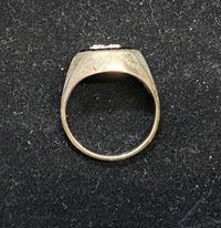 1930’s Antique Designer Sterling Silver Onyx Ring - $2.5K Appraisal Value w/CoA} APR57