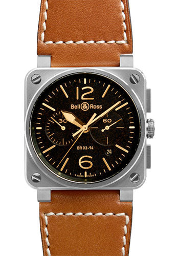 Bell & Ross Automatic 42mm Model BR 03 94 Golden Heritage APR 57
