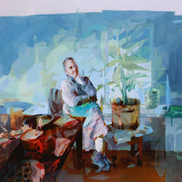 Melinda Matyas, 'Breakfast Forever', Oil on Canvas, 2020 - Appraisal Value: $15K! APR 57