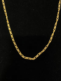 TIFFANY & CO. Classic 18K Yellow Gold Chain Necklace - $15K Appraisal Value w/ CoA! APR 57
