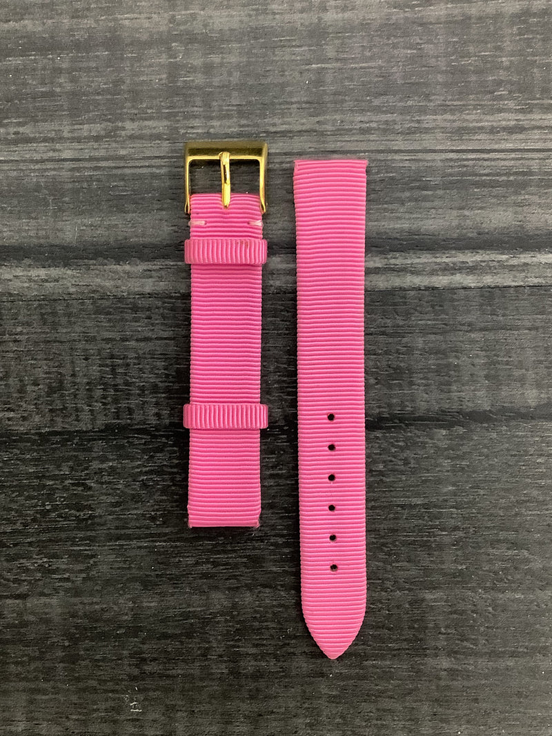 VAN CLEEF & ARPELS  Pink Satin Women's Watch Strap - $600 APR VALUE w/ CoA! ✓ APR 57