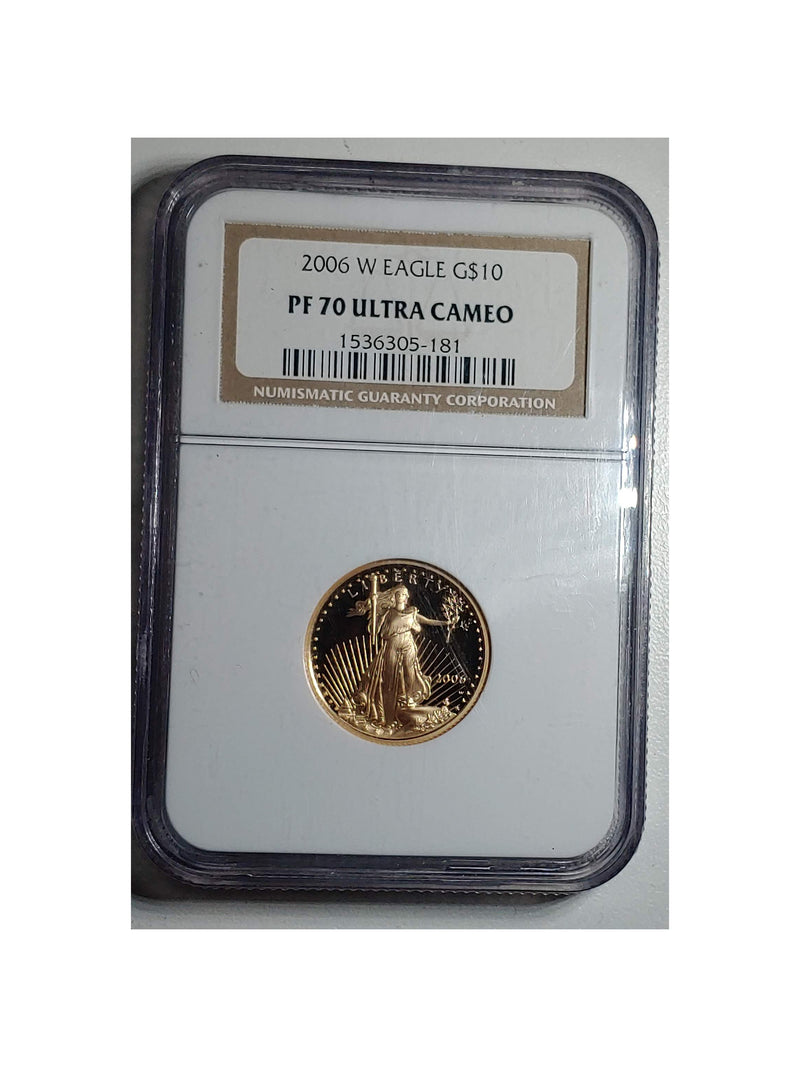2006-W West Point St. Gaudens Gold $10 Proof-70 Ultra Cameo - $900 APR Value w/ CoA! ★✓ APR 57