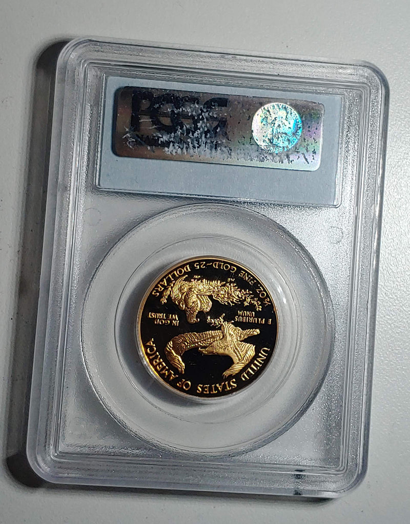 2001-W St. Gaudens 2001-W $25 Gold Eagle DCAM, PR-69 (PCGS) - $2.5K APR Value w/ CoA! ★✓ APR 57