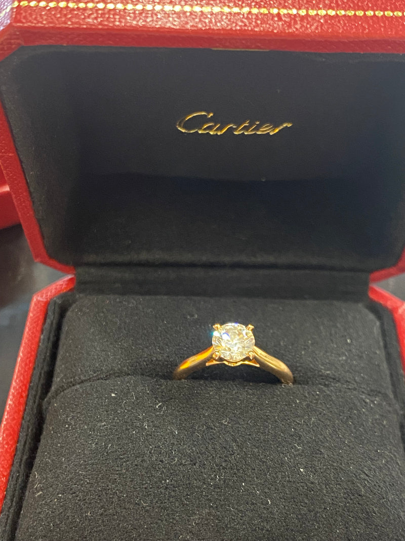 Cartier diamond wedding ring Clearance