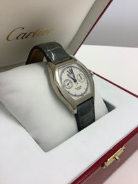 CARTIER Tortue Monopoussoir 1-Button Skeleton Chronograph Wristwatch - $65,000.00 VALUE! APR 57