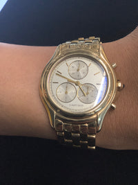 CARTIER 18K Yellow Gold Water Resistant Chronograph - New in Box - $50K Appraisal Value! APR 57