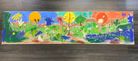 Richard Clay, 'Color Garden with 3 Suns', Acrylic on Canvas, Signed, 2006 - Appraisal Value: $8K APR 57